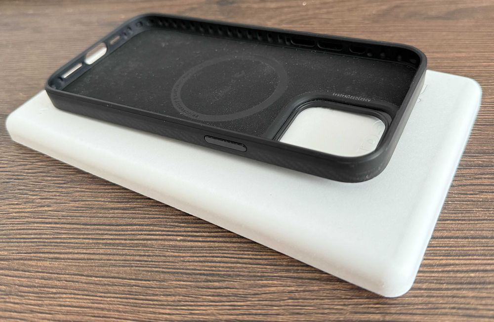Чохол PITAKA MagEZ Case Pro 4 for iPhone 15 Pro Max (Black/Grey TWILL)