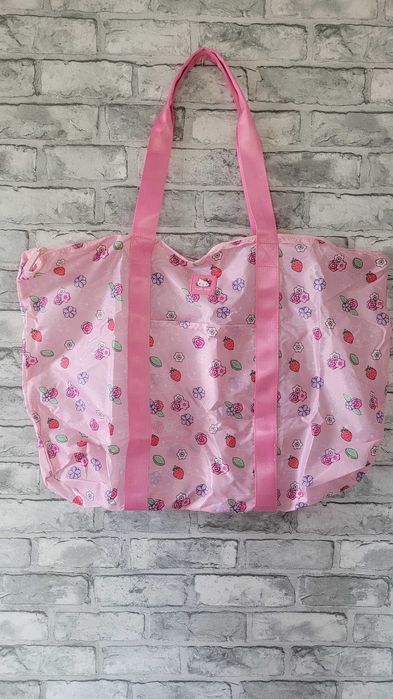 Duża torba składana w małą saszetkę Hello Kitty PRIMARK