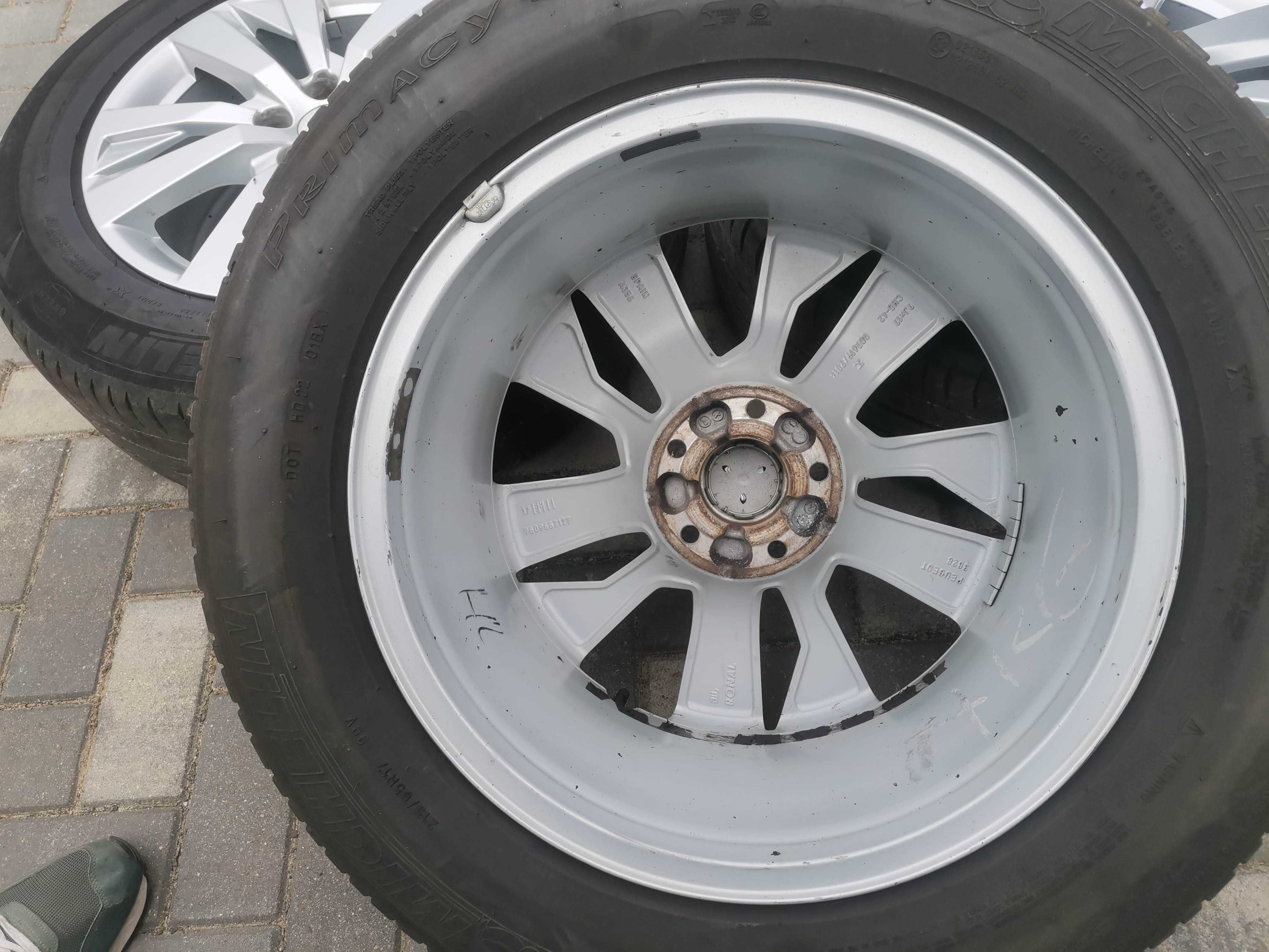 Felgi Peugeot 3008 Citroen Opel 7Jx17H2 5x108 ET42