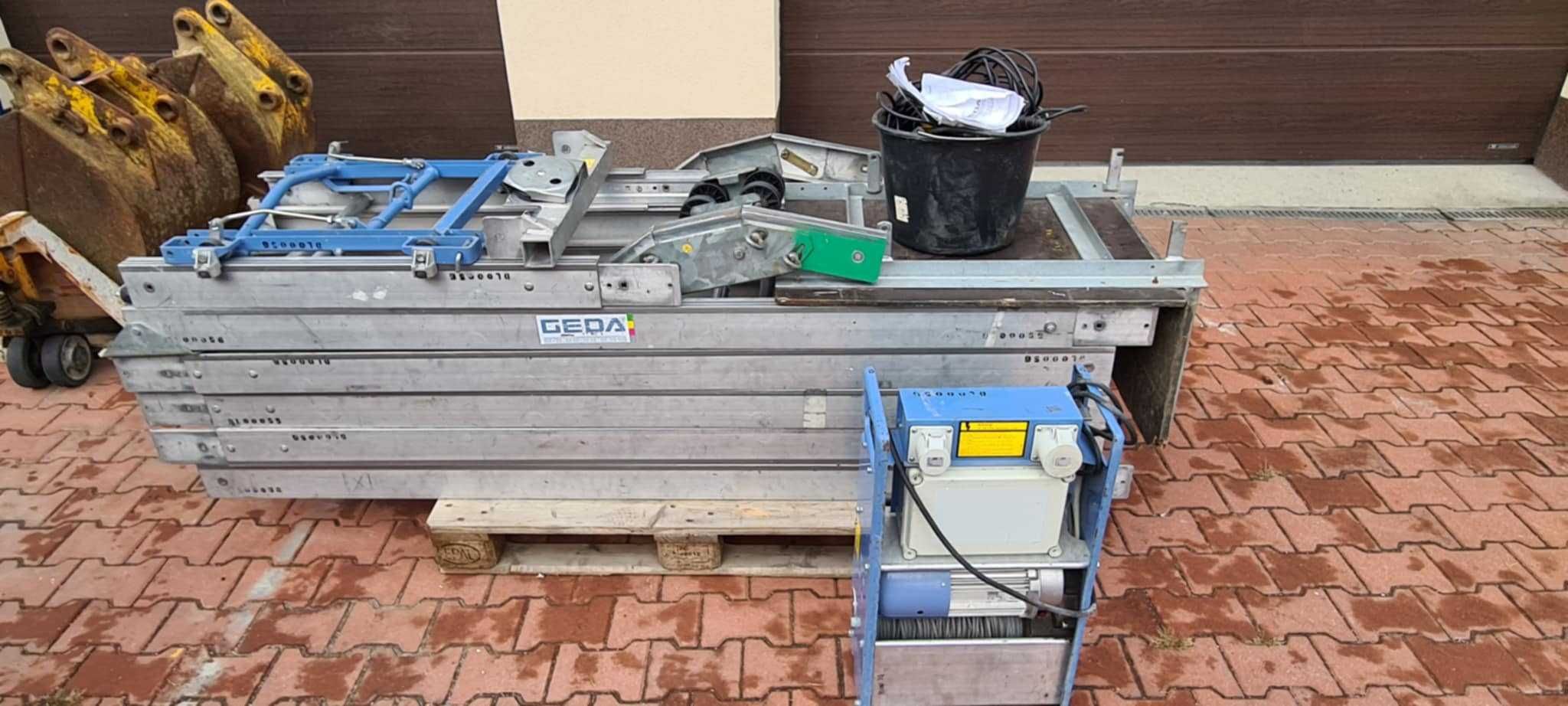 Winda dekarska 11m Geda lift 250,2018r