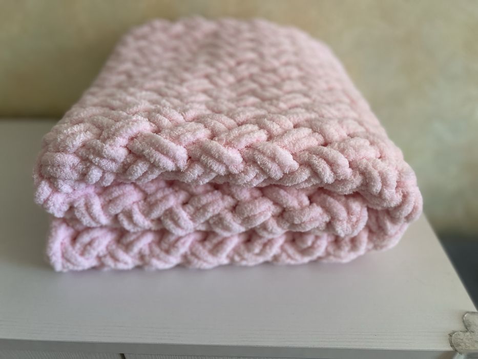 Пледи дитячі з алізе пуффі