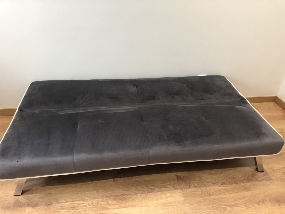 Sofá cama cinza