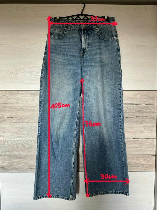 Jeansy damskie baggy