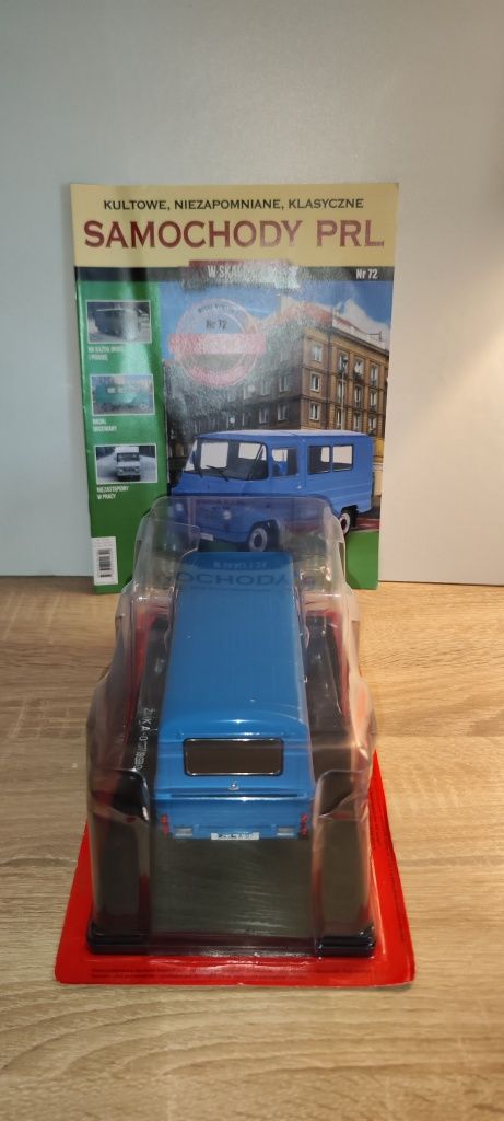 Model auta Żuk A 07 z 1990 roku 1:24 Hachette Nowy Klasyk nr 72