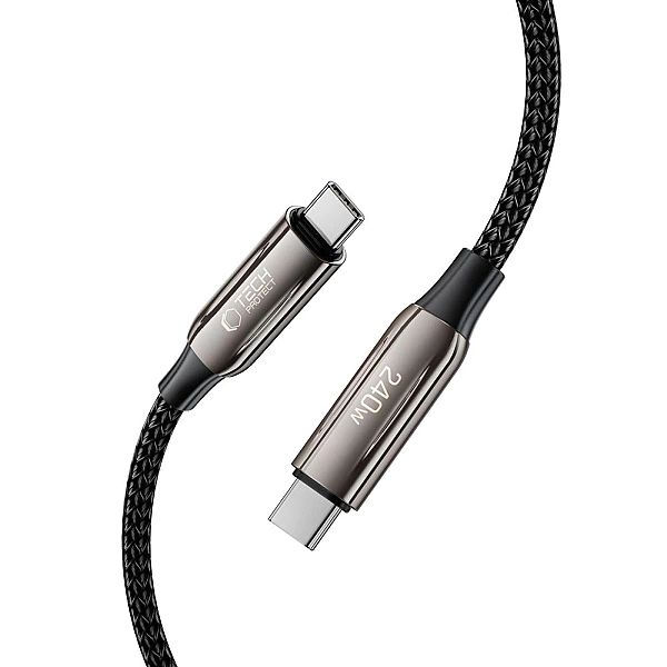 Kabel Tech-Protect UB10T Ultraboost USB-C PD240W/QC4.0/100 cm - czarny