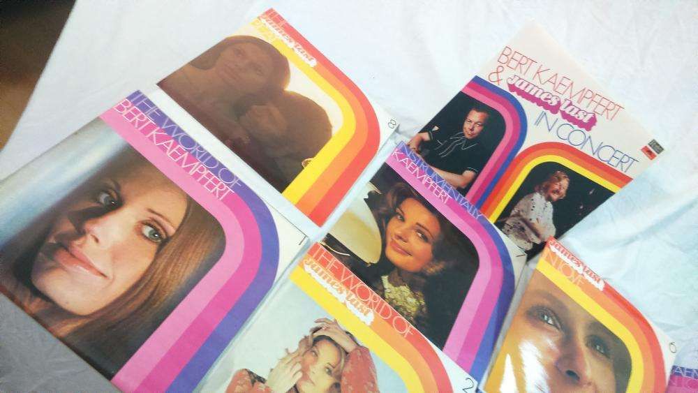 Caixa LPs Discos Vinil Easy Listening