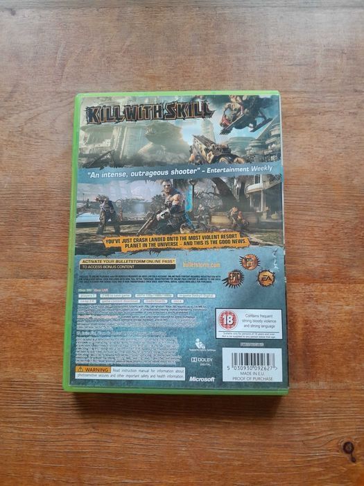 Gra Bulletstorm Xbox 360