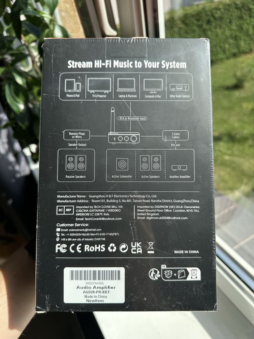 Wzmacniacz Słuchawkowy Fosi Audio BT20A Pro 300W x2 TPA3255