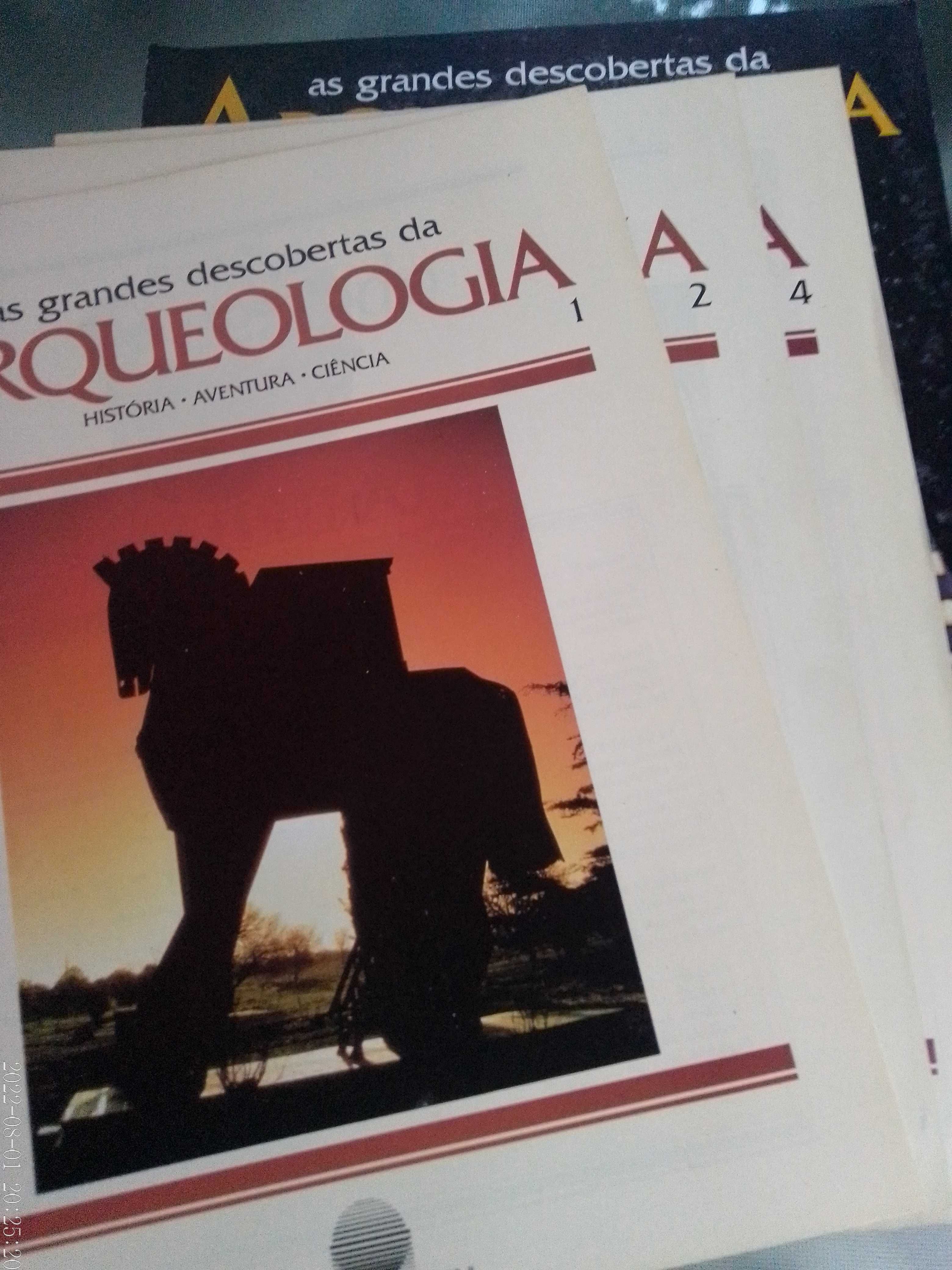 Fascículos "As Grandes Descobertas da Arqueologia"