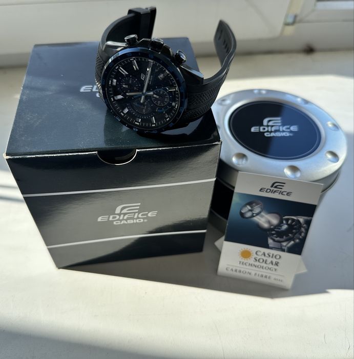 Часы Casio Edifice EQS-900 с солнечной батареей