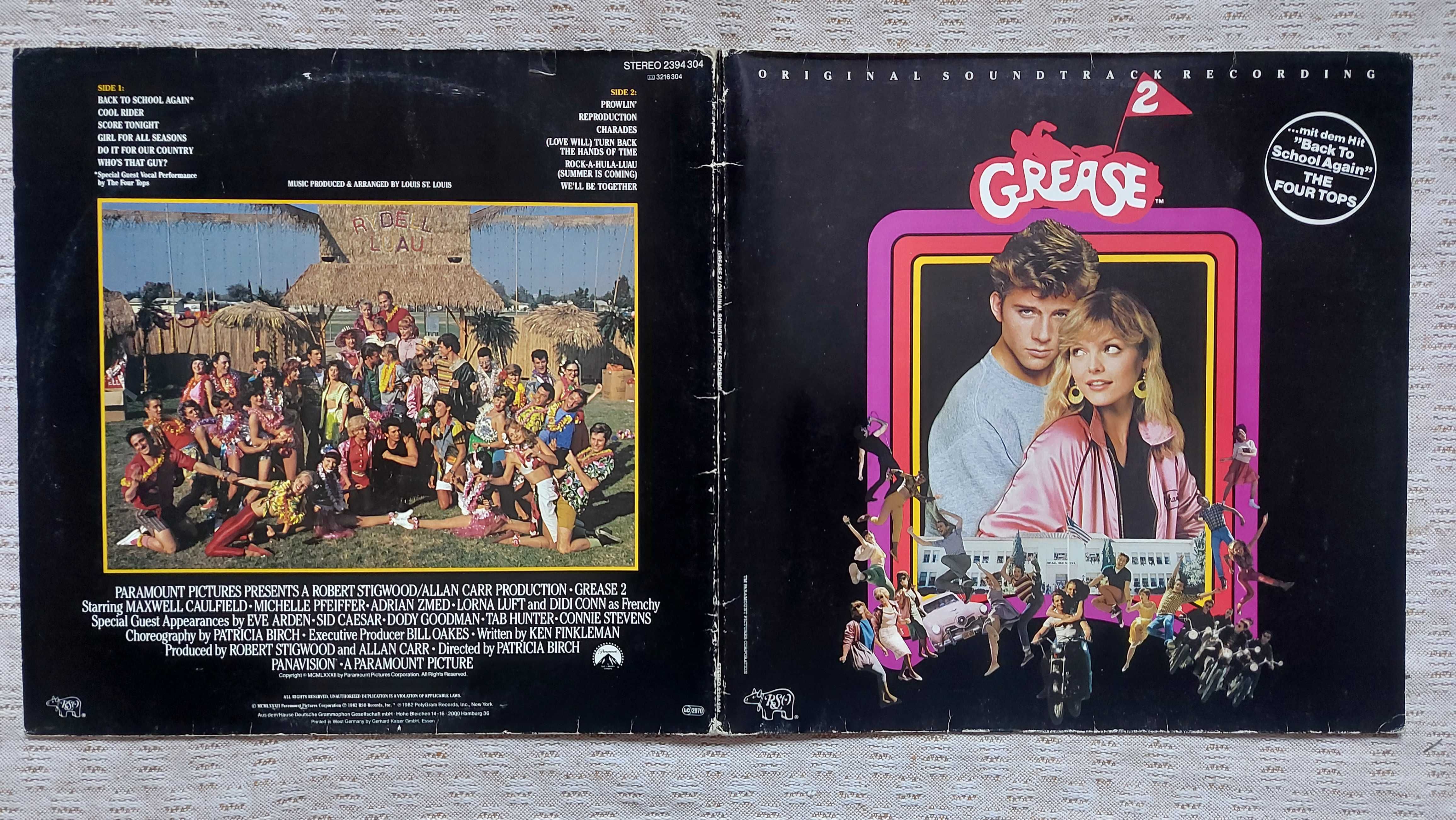 Soundtrack Grease 2 (Original Soundtrack Recording)  (VG/VG+)