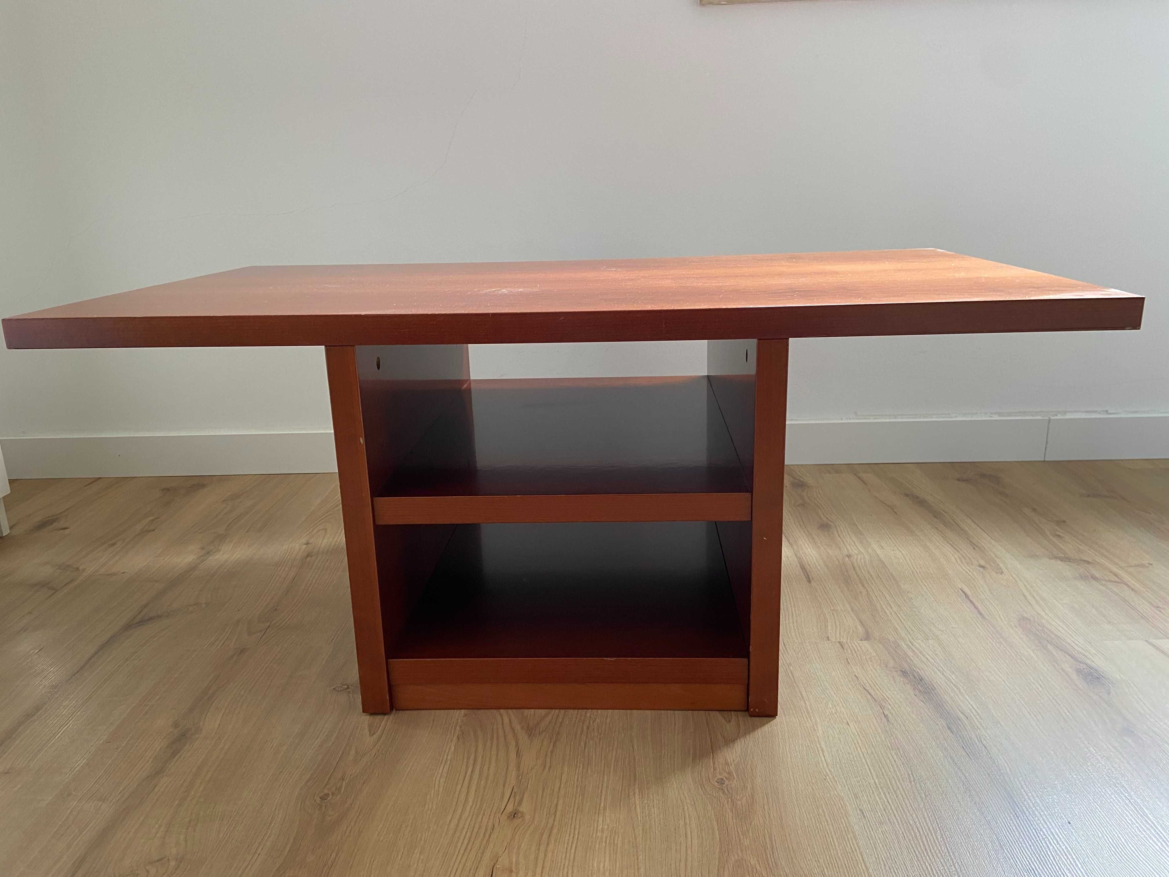 Mesa de apoio madeira Mogno