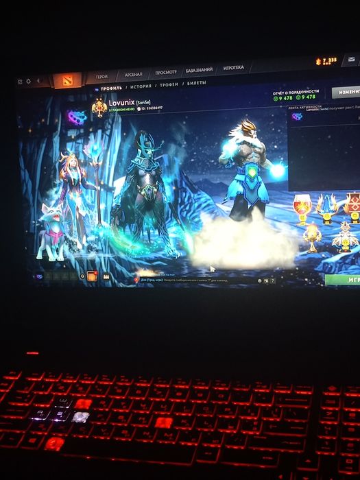 Игровой ноутбук HP Omen i7 7700 16gb rx 580 8gb