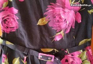 Vestido florido Carbi Woman tamanho 40 - ÚLTIMOS DIAS
