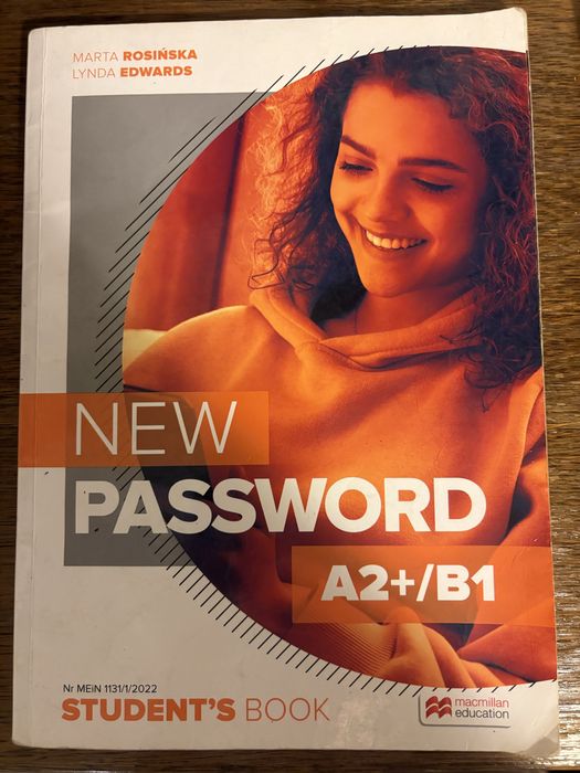 New password A2+/B1