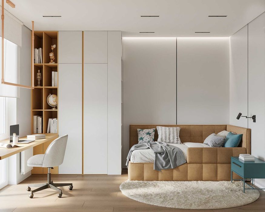 Дизайн інтер'єру. Дизайнер квартири, будинку, офісу. 3D Візуалізація.