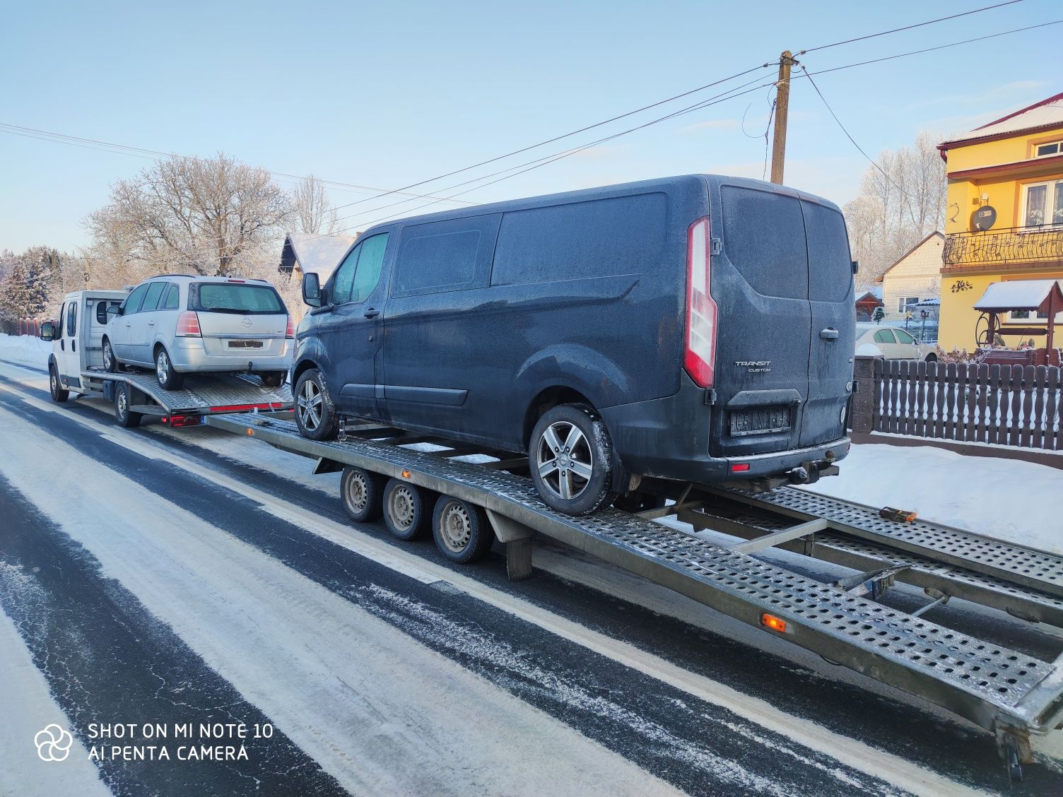 Pomoc Drogowa Laweta Holowanie Transport Aut Auto Zastępcze