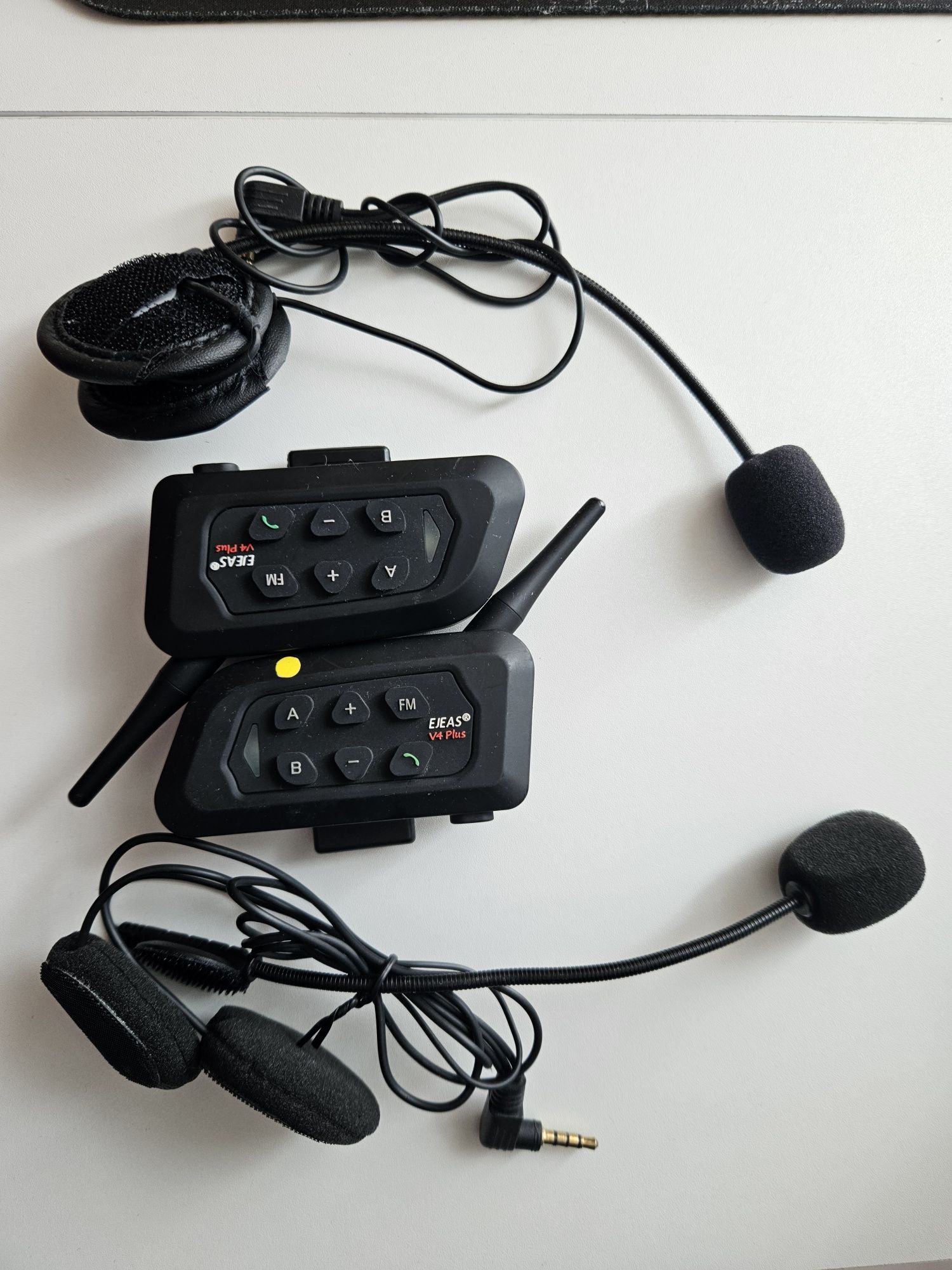 Para interkomów Ejeas v4 Plus (lepsze niż v6 i v4 Pro)