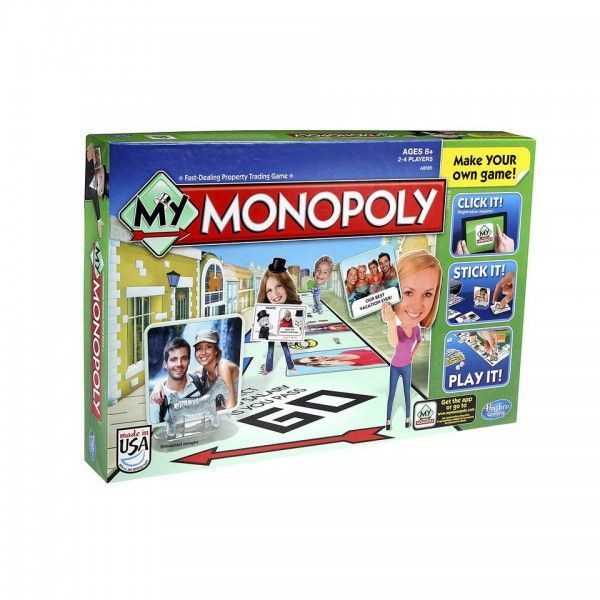 nowa Hasbro Gra My Monopoly Monopol wersja niemiecka DE