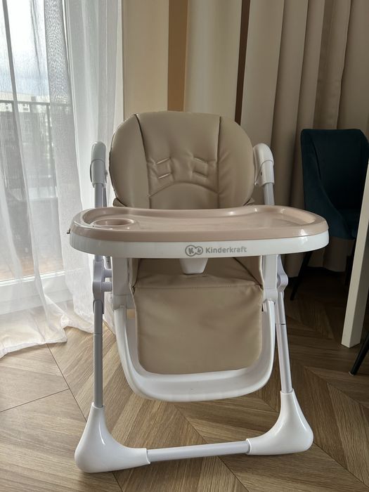 Krzesełko Kinderkraft Tummie Beige