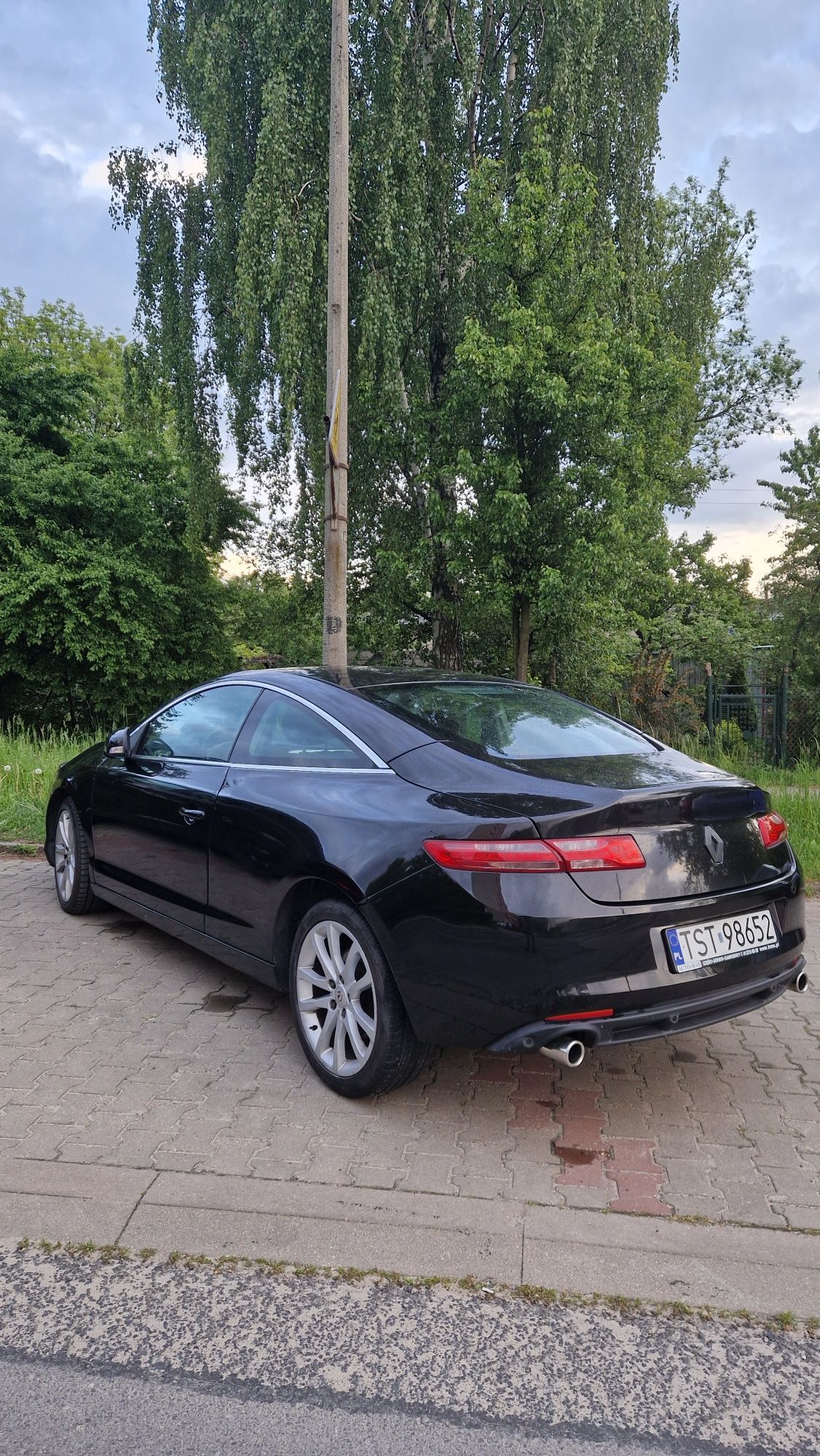 Renault Laguna coupe 3, 2010r. Skóra, alufelga, zadbany