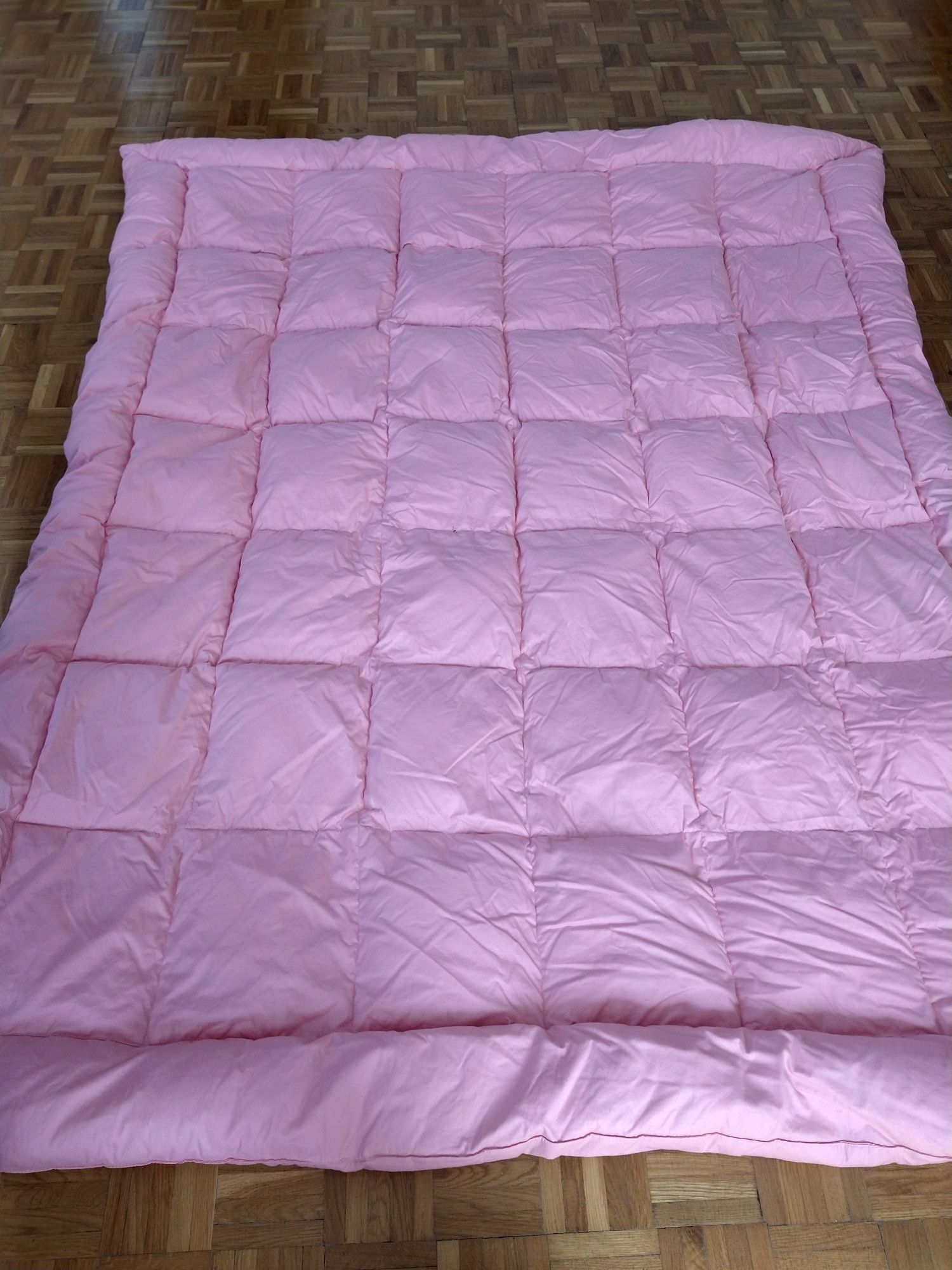 Kołdra z pierza gęsiego 150x190 plus poduszka 70x80 1 kpl