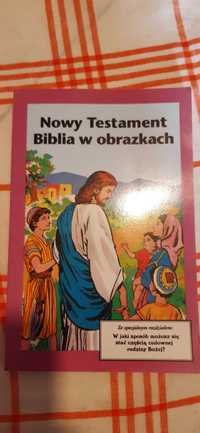 stary komiks nowy testament Biblia w obrazkach