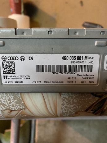 Jednostka radia MMI Audi A4 B8 lift A5 Q5 Q7