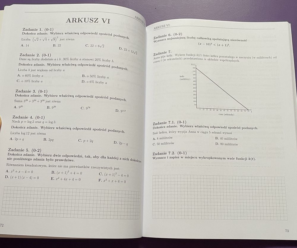 Arkusze Maturalne z Matematyki - Poziom Podstawowy