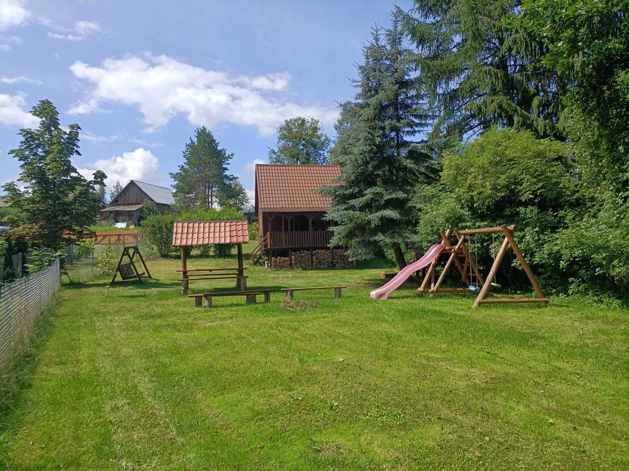 Domek letniskowy nad jeziorem