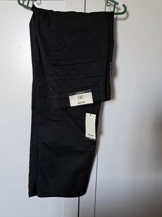 Spodnie cargo bojówki Cropp nowe z metką roz.30 /S