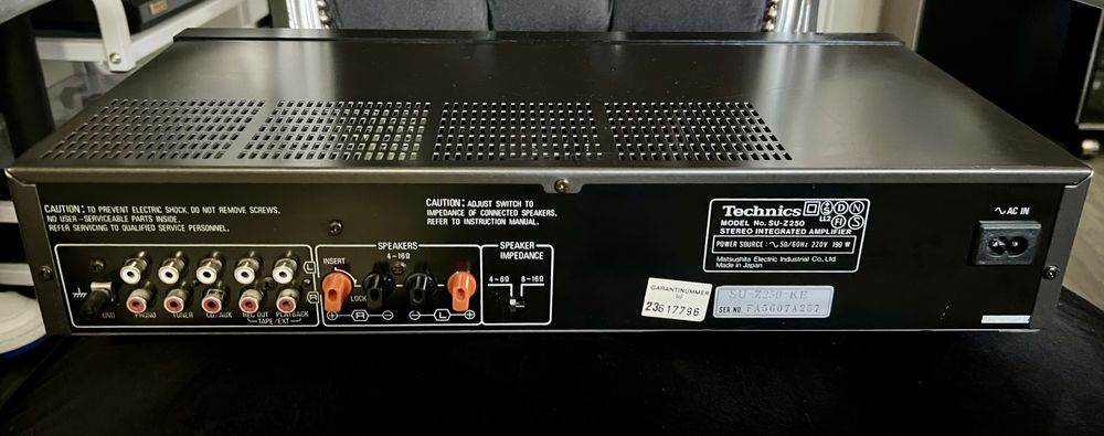 Technics SU-Z250 wzmacniacz