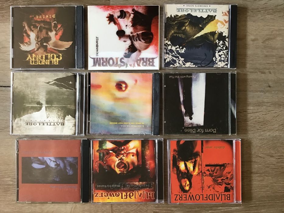 CDs rock pop metal baratos B+C