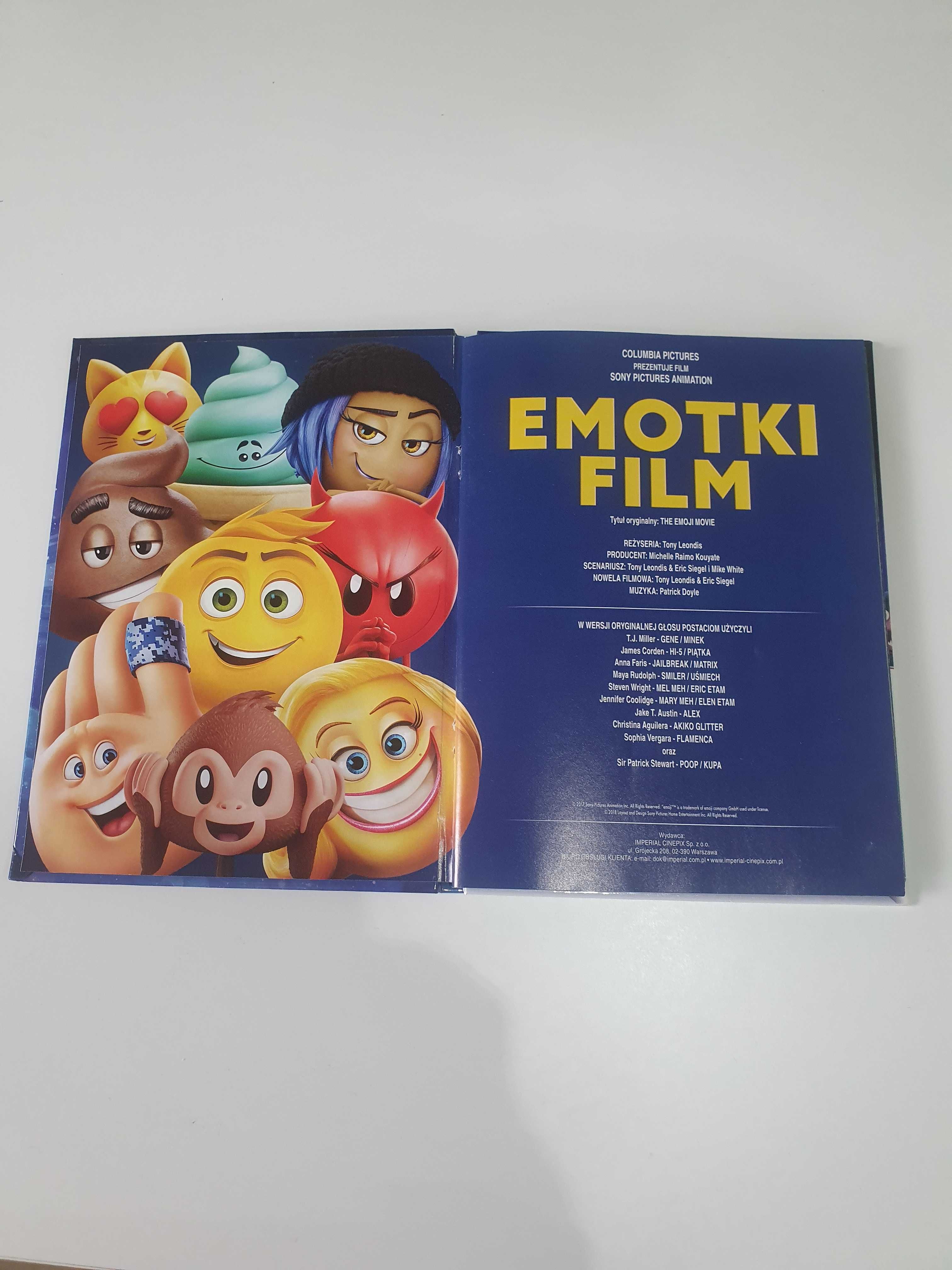 Emotki film dvd,ksiazka