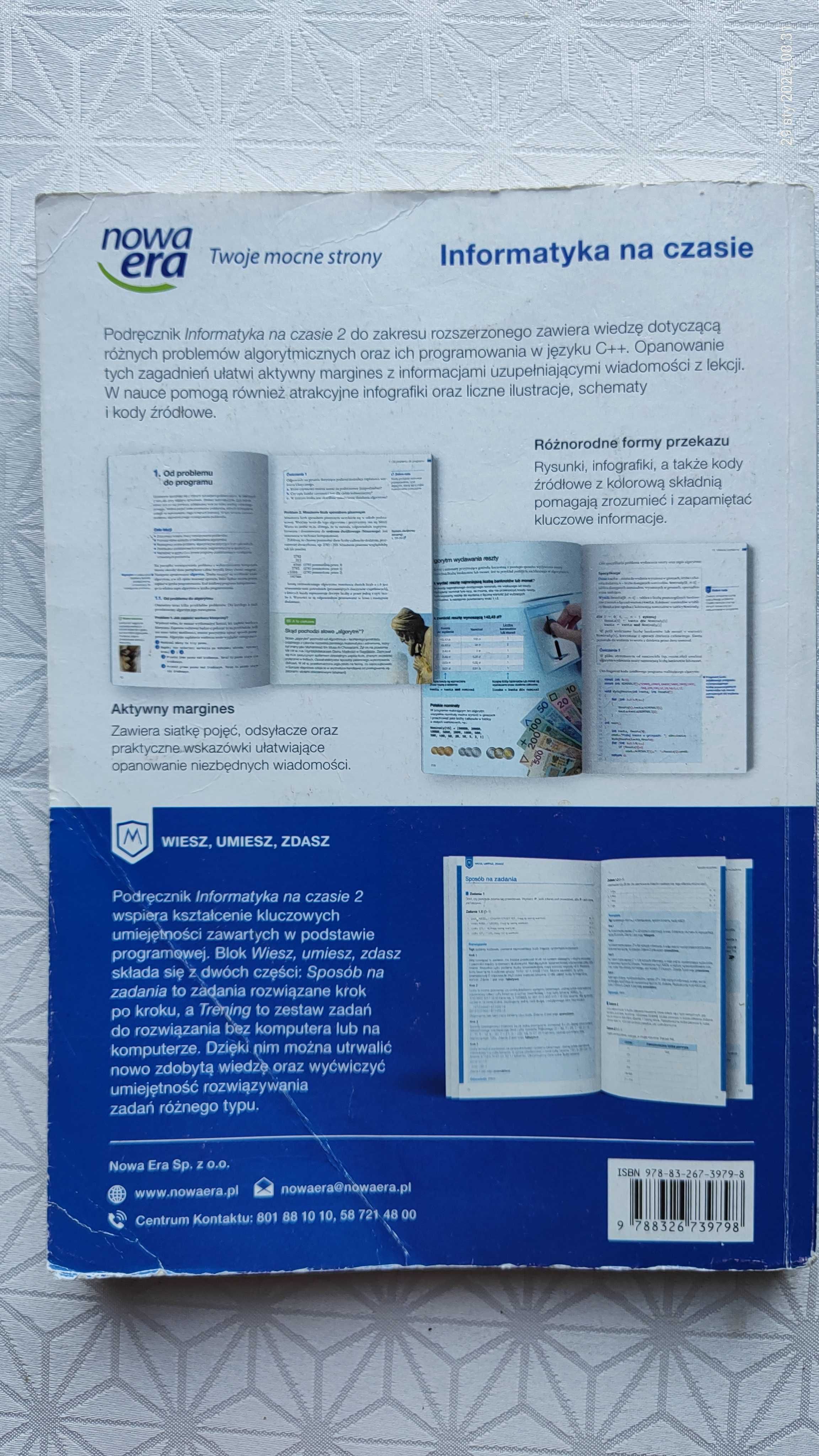 Informatyka na czasie 2 , poziom rozszerzony