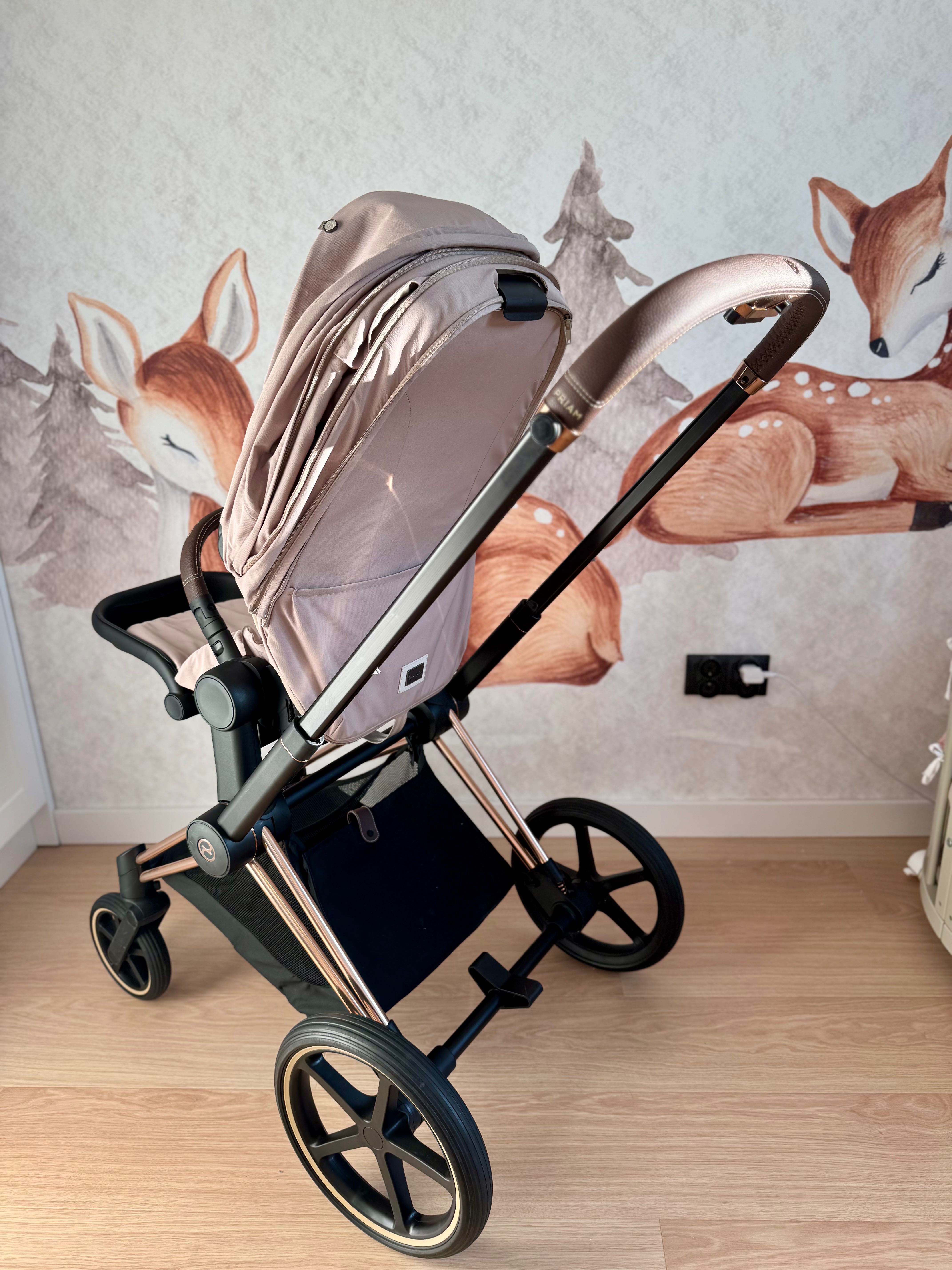 Cybex Priam 4.0 Rose Gold  Offwhite + Cozy Beige, Akcesoria, Gwarancja