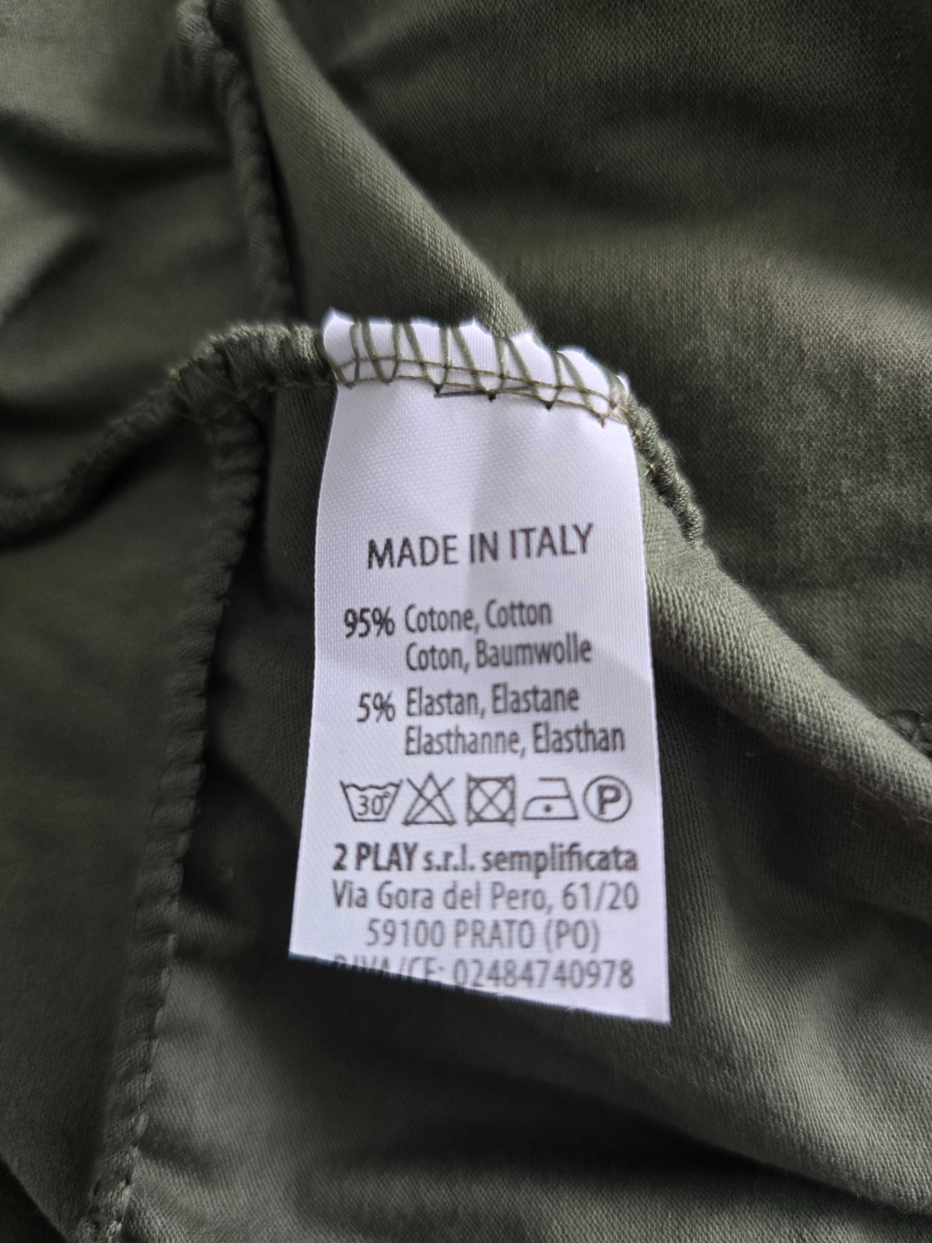 Sukienka letnia roz.XXL khaki włoska