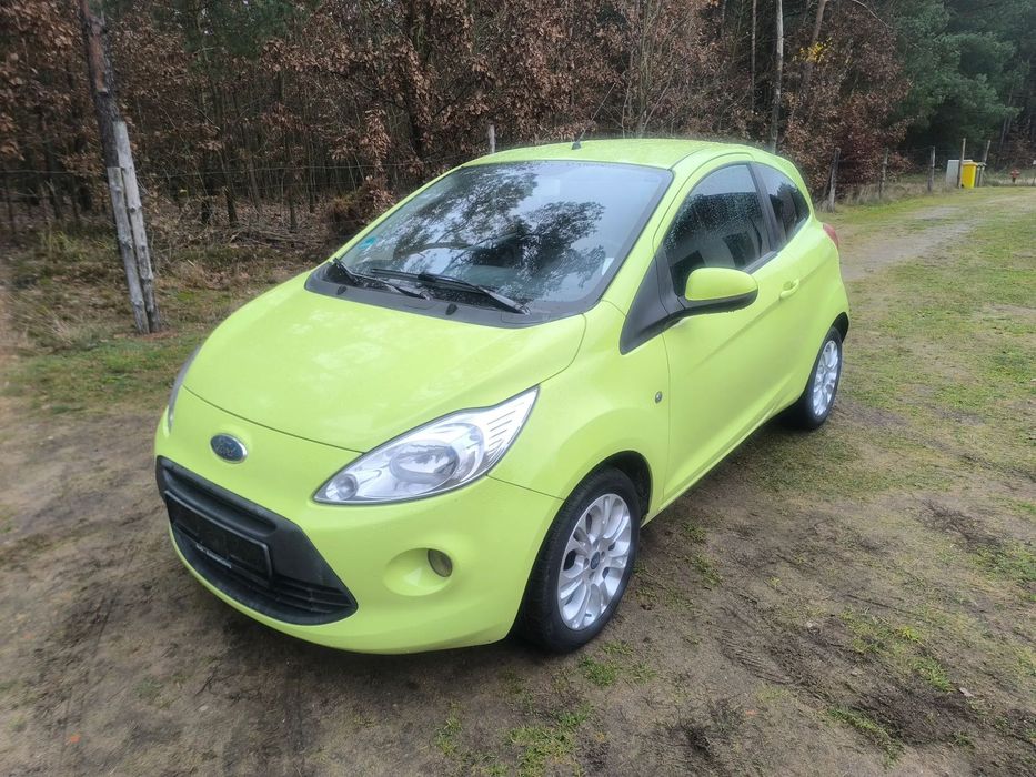 Ford Fiesta KA 2009r 1.2 MPI 69KM Titanium Klima Alufelgi 2x KOŁA 148tyś Zadbany