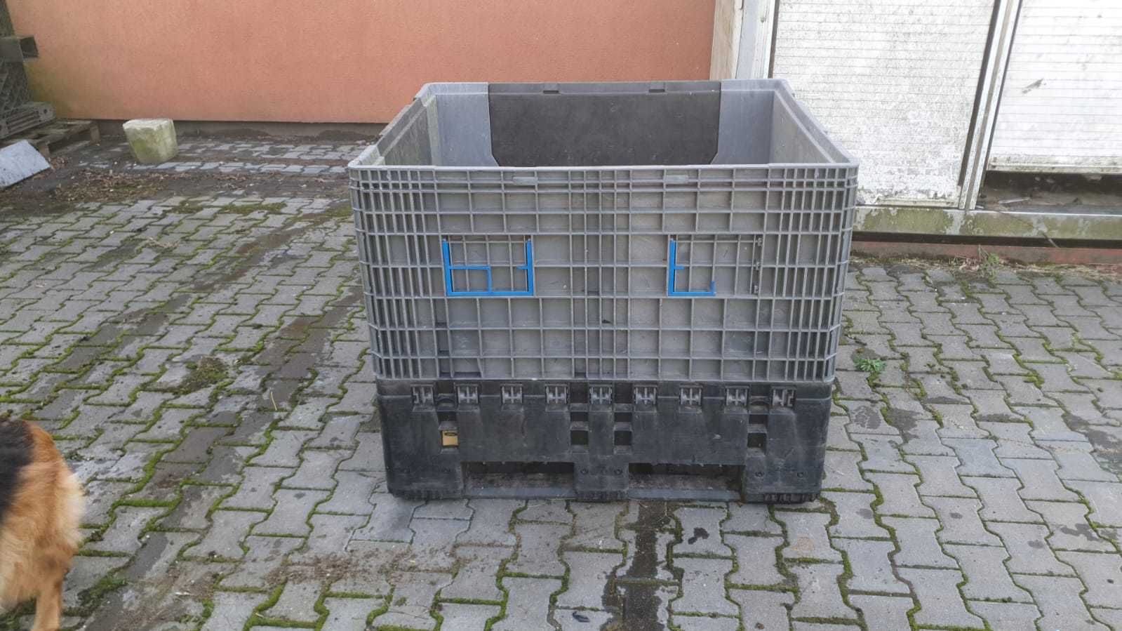 Skrzyniopaleta składana  - dostęnne 5 sztuk