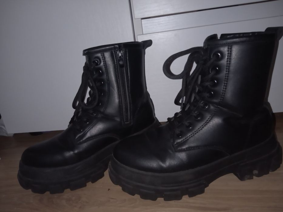 Зимні чоботи шкіра