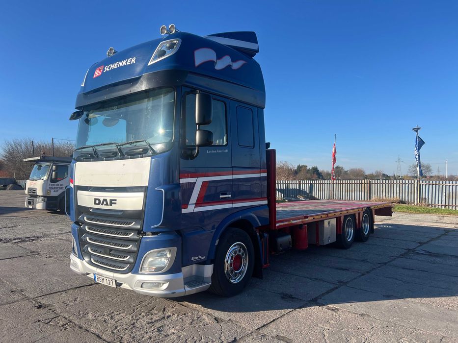 DAF XF 510 autopomoc, do przewozu samochodów, dlugosc 8,26m