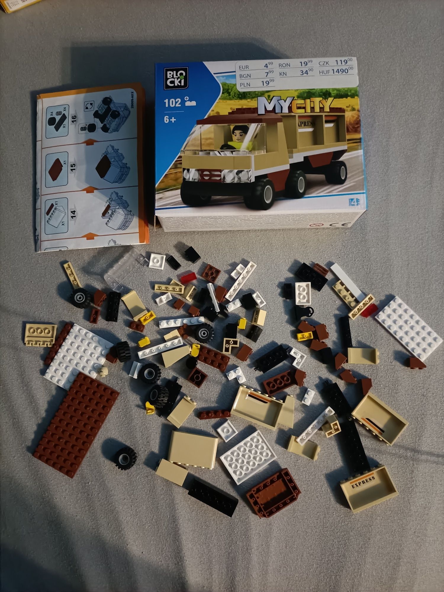 Klocki blocki samochód