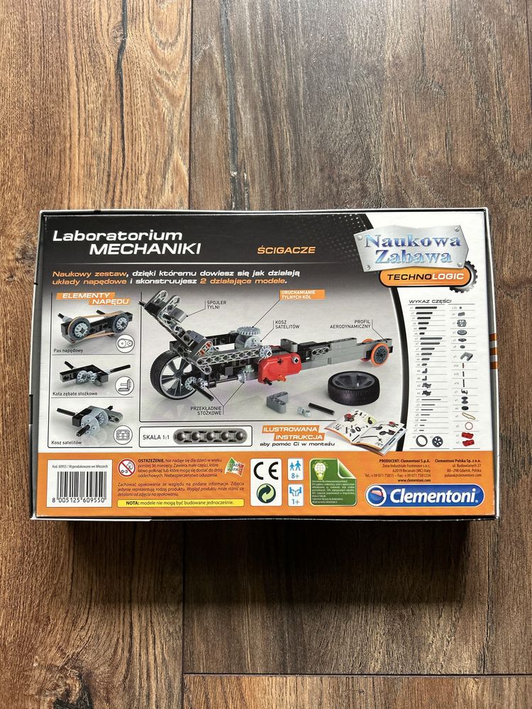 Klocki Techno Logic Laboratorium Mechaniki motocykl