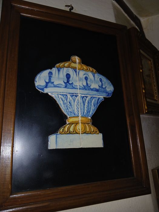 Antigos  Azulejos Pombalinos Em Moldura