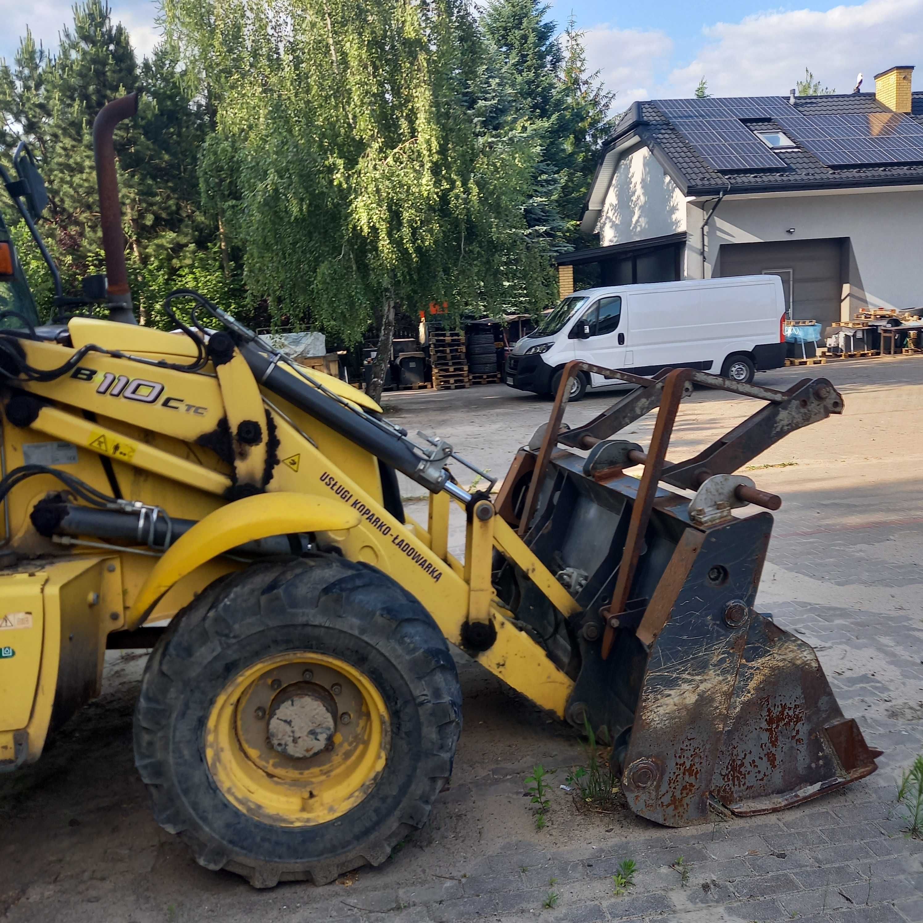 Sprzedam KOPARKO ŁADOWARKĘ NEW HOLLAND B110 C. w dobrym stanie
