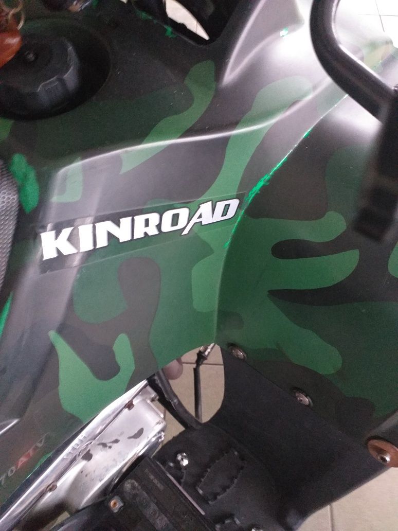 Quad KIHDROAD  125cm  zielone moro,po serwisie