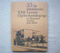 35 lat działalności XXII Liceum Ogólnokształcące na Bielanach, PRL.