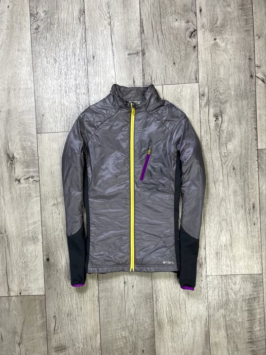 Salomon Primaloft Pertex куртка ветровка M размер женская серая