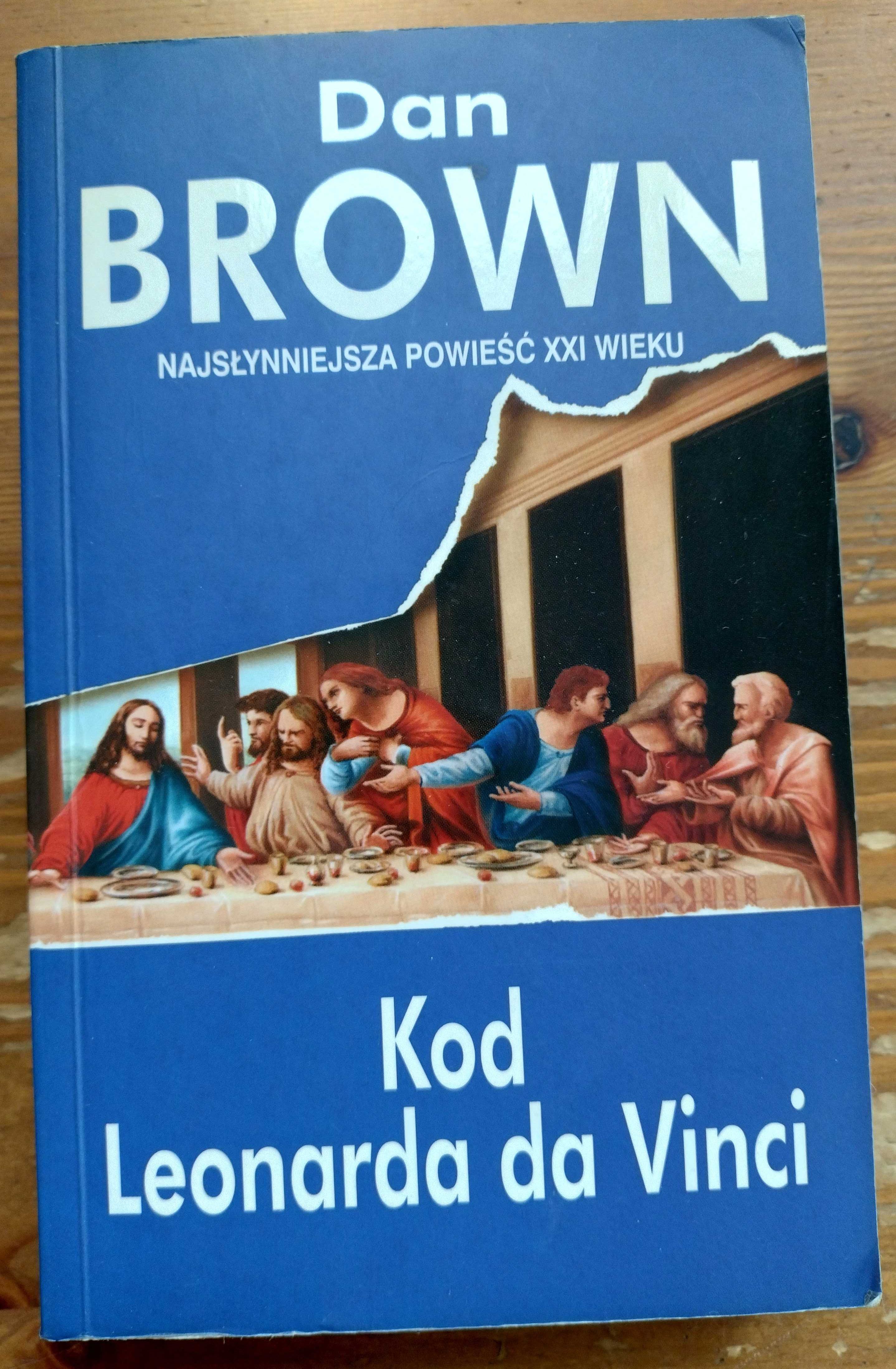 Dan Brown - Kod Leonarda da Vinci, 2005 rok, słynna powieść XXI wieku