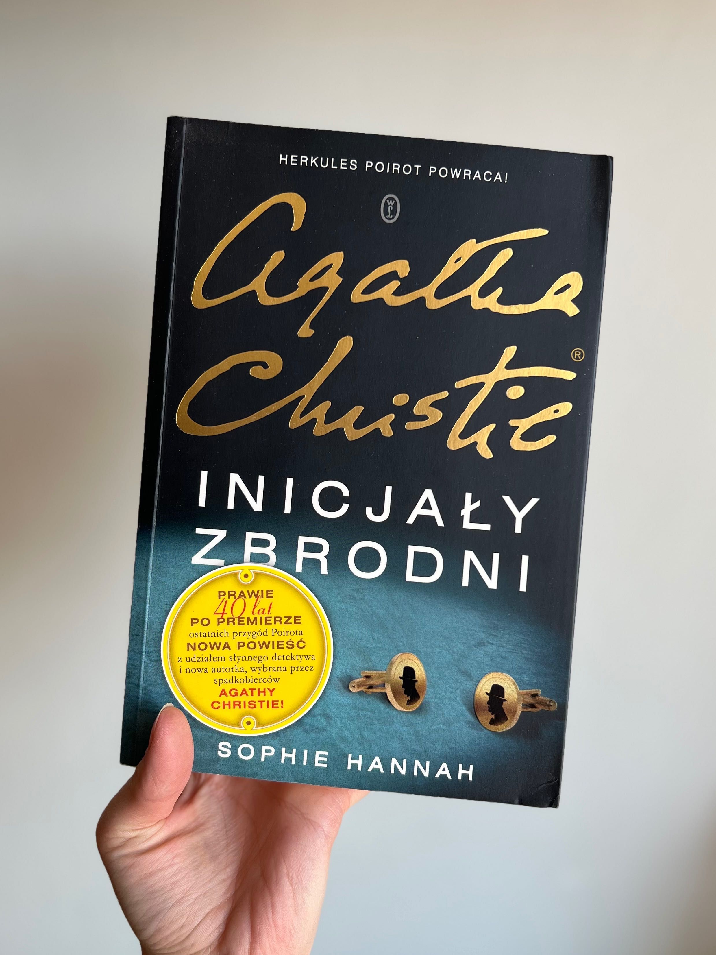 Książka Sophie Hannah Agatha Christie „Inicjały zbrodni”